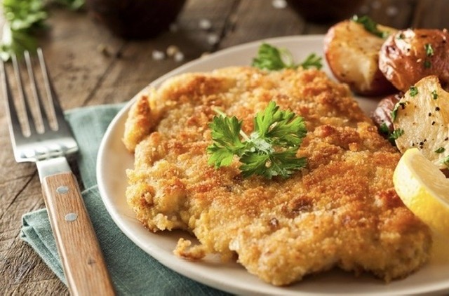 Nejlepší smažený vepřový řízek