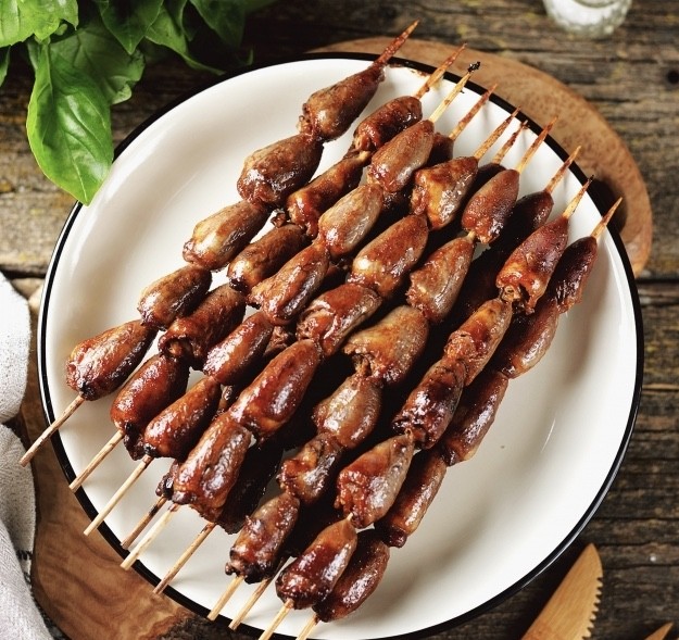 Kuřecí srdíčka v marinádě