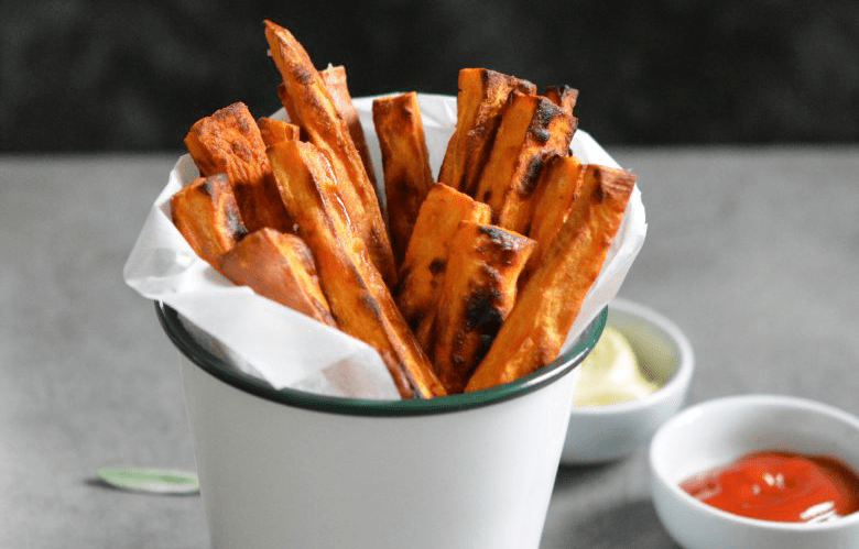 Domácí batátové hranolky