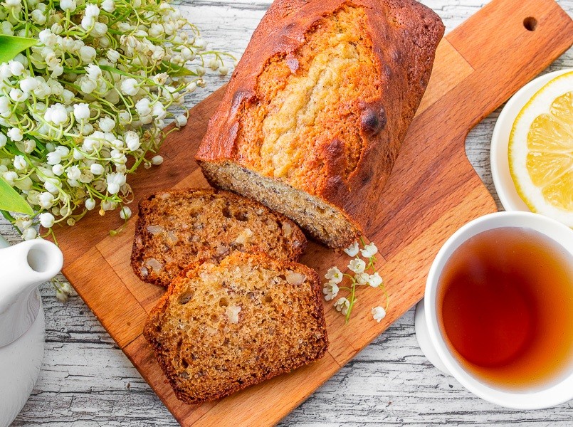 Recept na rychlou buchtu z ořechů.