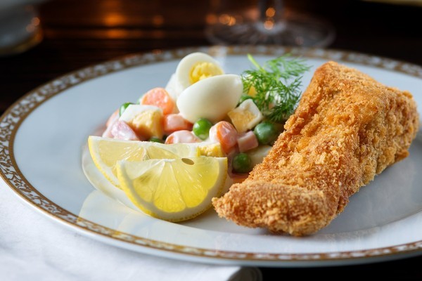 Smažený vánoční kapr