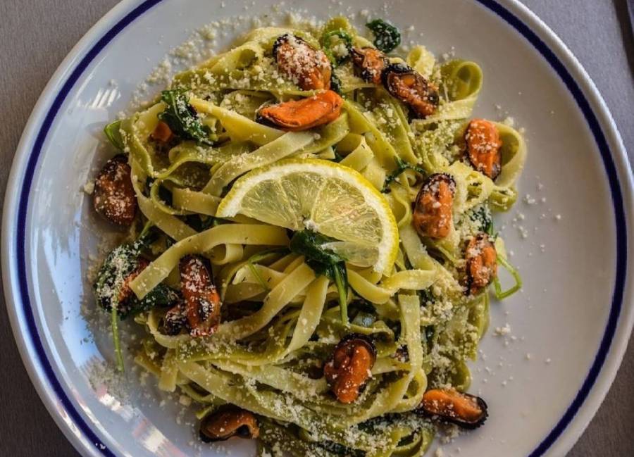 Recept na těstoviny s mořskými plody