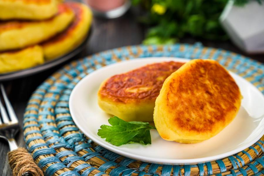 Bramborové placky se zelím