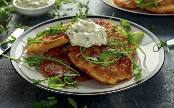 Pečené křupavé bramboráky